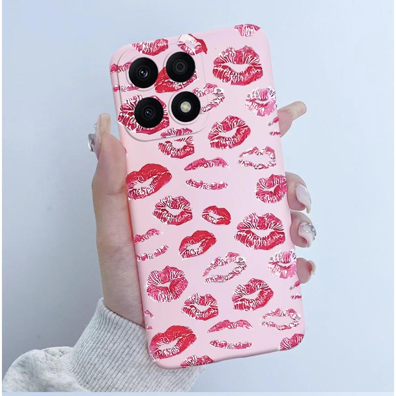 For Huawei Honor X8a Case HonorX8a Soft TPU Silicone Cover Cute Cartoon Panda Phone Case For Honor X6a HonorX6a Plus Coque Funda