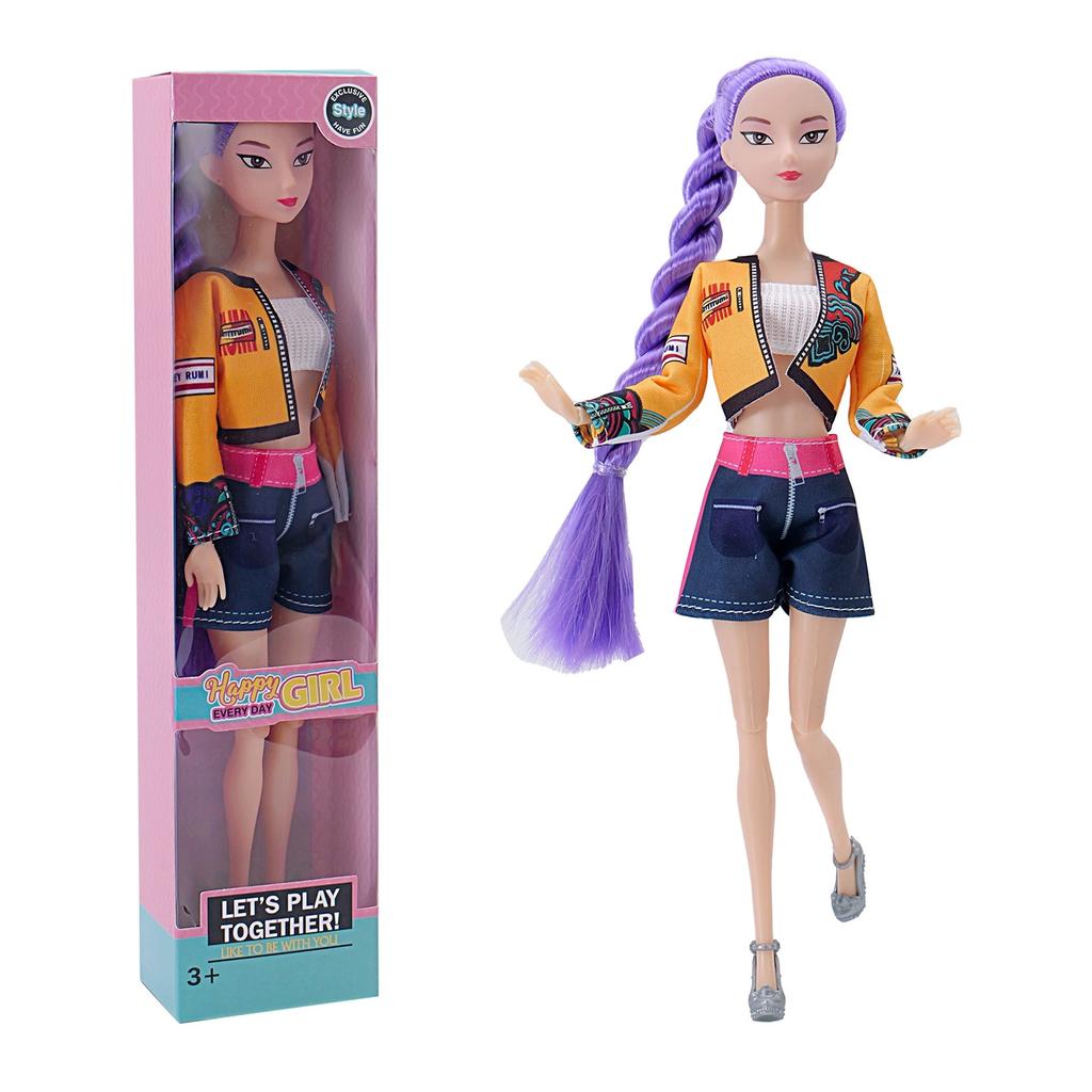 30CM Demon Hunters Vinyl Doll Figure Kpop HUNTR/X Rumi Mira Zoey Action Figures Anime Desktop Decor Toy Girls Birthday Gift