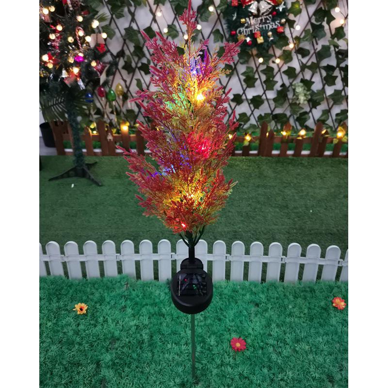 Solar LED Cypress Tree Light for Outdoor Courtyards, Lawns, Balconies, and Gardens Solar