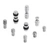 4/8PCS Wardrobe Shelf Studs Pegs Metal Shelves Bracket Wine Cabinet Glass Plate Fixed Holder Furniture Hardware Accessories