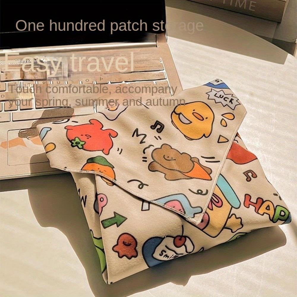 2024 New Fantastic Folding Cosmetic Bag Magic Cloth Hundred Patch Cloth Camera For iPad Storage Bag