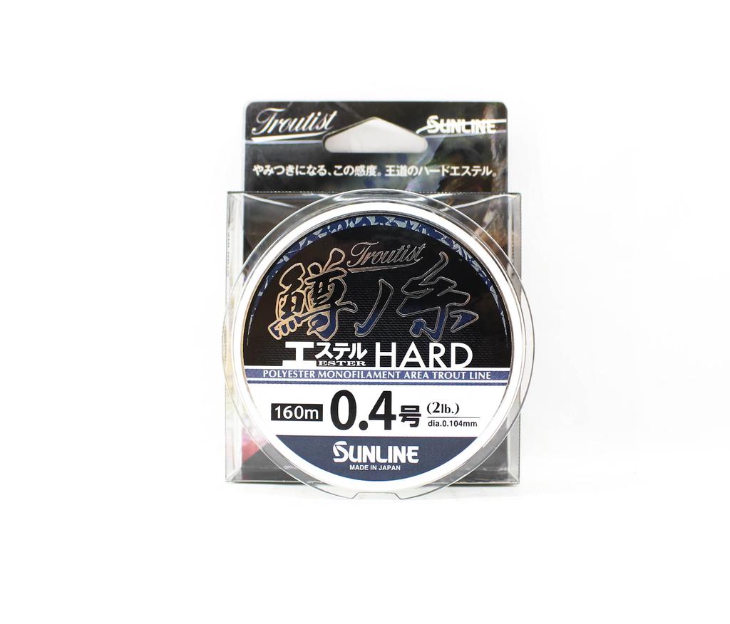 Sunline Fir Ester Line Troutist Masu No Ito Hard 160m #0.4 2lb 0.104mm (9054)