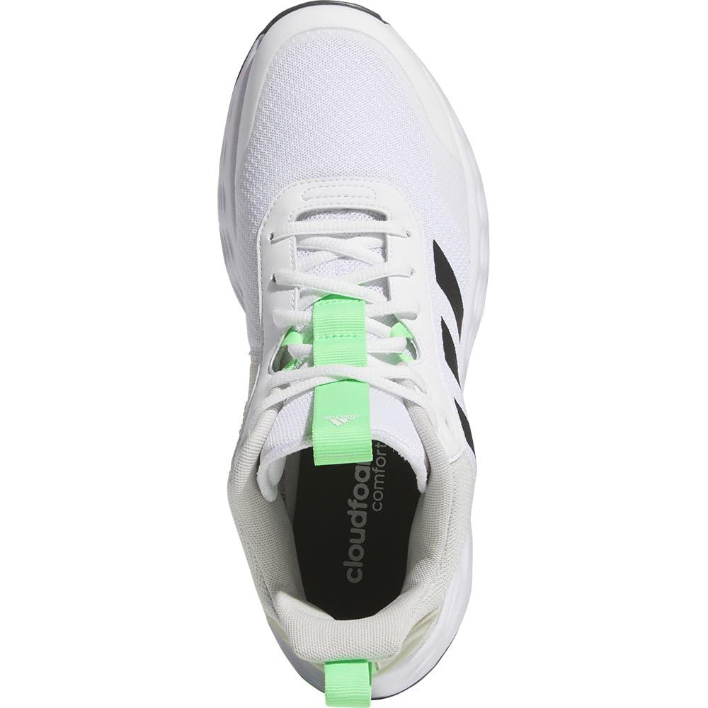 Adidas OWNTHEGAME LRM65 Size 2.0 Men's Sneakers, White, 25.5cm