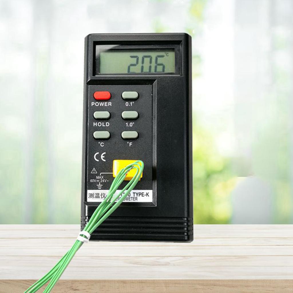 High Precision Digital Thermometer with Fast Response Industrial Electronic Temperature Gauge Plastic for Industrial Use