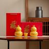 New creative Fulu tea set, business merchandise, high-end gifts can be used as full moon wedding gifts