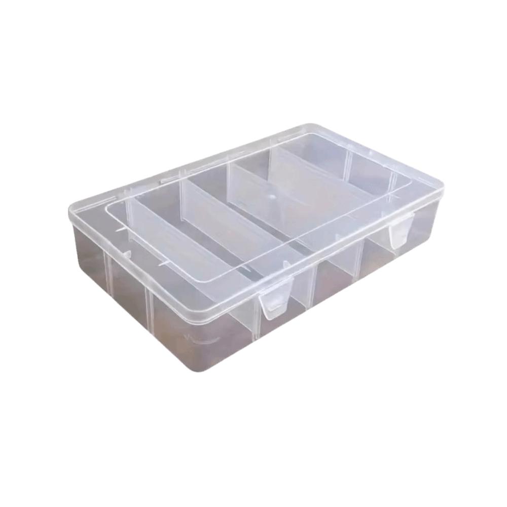 Secure Latch Tool Storage Box Transparent Hardware Storage Organizer Hardware Accessories
