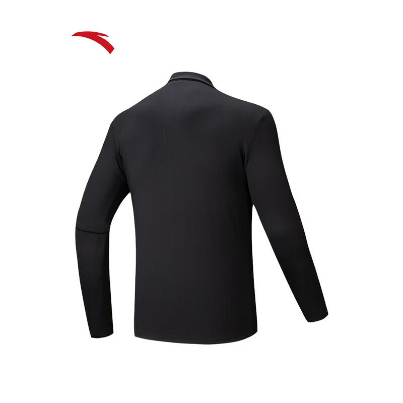 ANTA Men's Business Casual Long Sleeve Polo T-Shirt