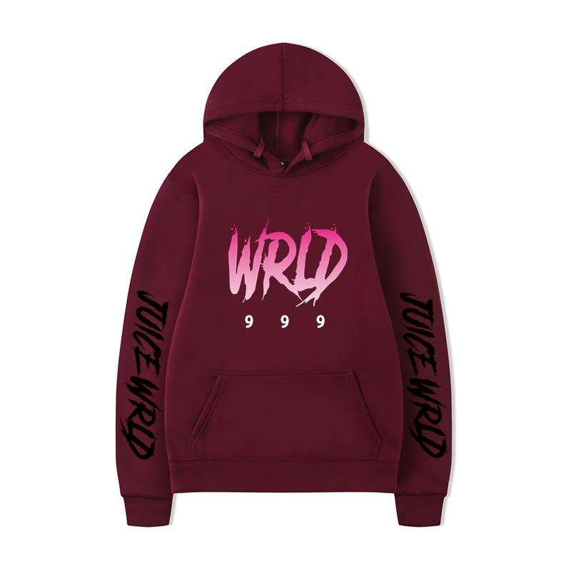 American Singer Juice Wrld Hoodies Singer Graphic Printing Sweatshirts for Fans Long Sleeve Men Women Clothing Sudaderas Hoody
