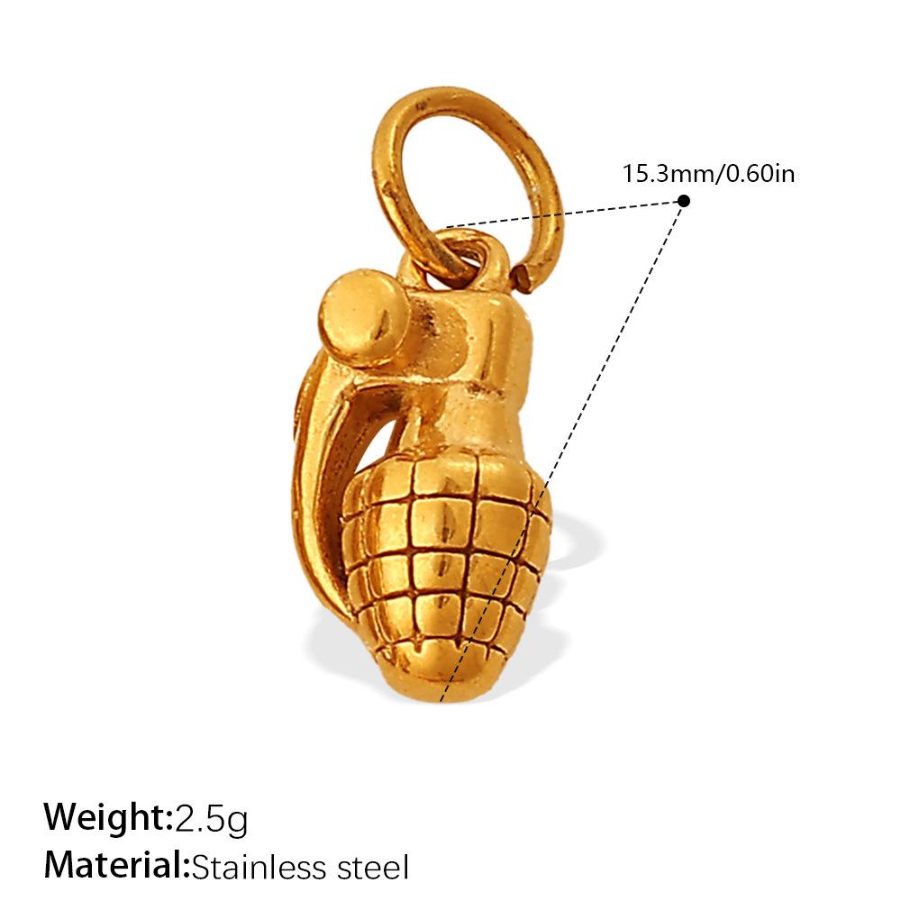 Hip Hop Toy Pistol Accessories Handsome Trend Punk Pendant
