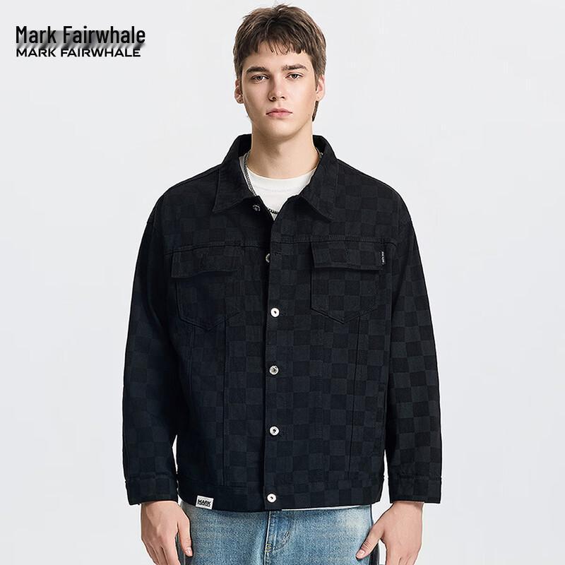 

Mark Fairwhale Men s Casual Lapel Jacket M