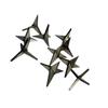 30Pcs Triangle Nail High Strength Practical Easy Installation Car Tire Nails 2.5cm