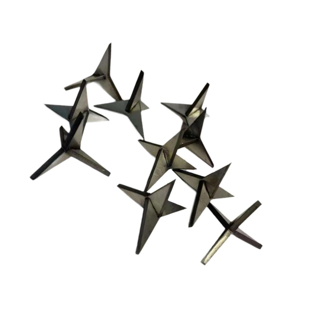 30Pcs Triangle Nail High Strength Practical Easy Installation Car Tire Nails 2.5cm