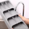 Adjustable Kitchen Drawer Shelf Expandable Storage Rack Cutlery Utensil Organizer with Dividers for Kitchen Utensils Spatulas