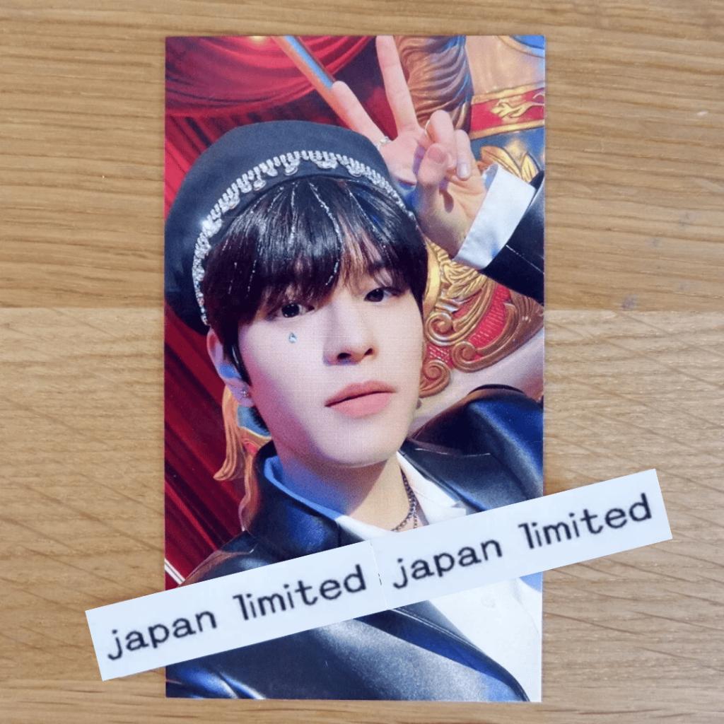 STRAY KIDS JAPAN CIRCUS OFFICIAL PHOTO CARD A B STANDARD FC ver. TOWER RECORDS HMV FC UNIT STAY