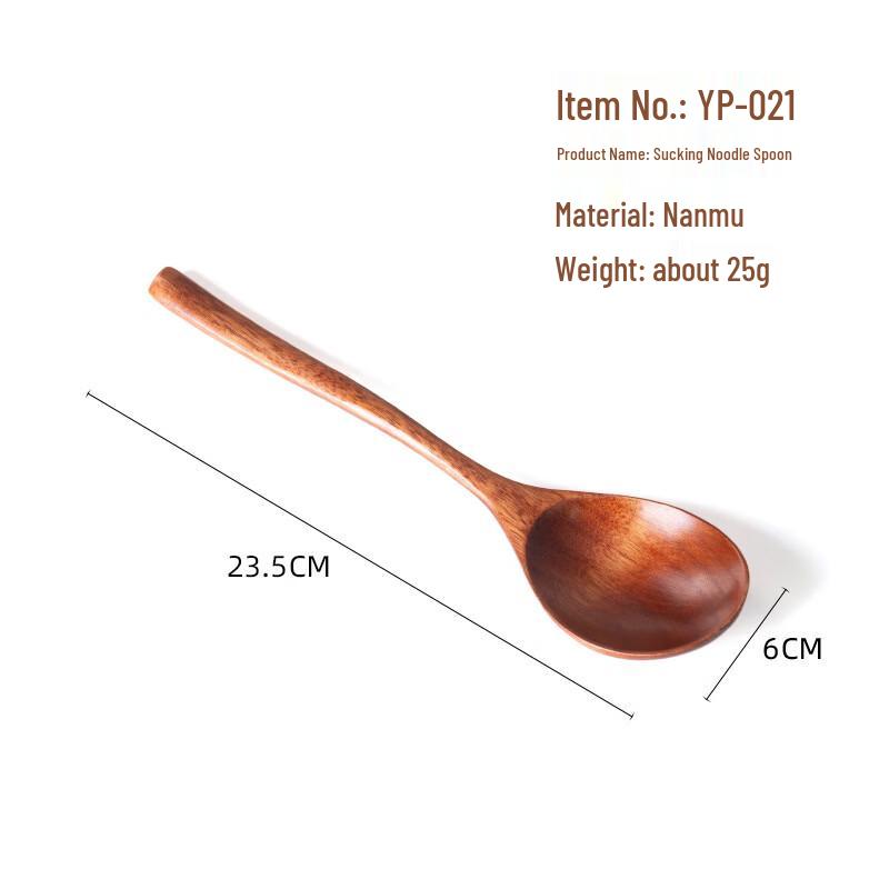 Solid Wood Rice Spoons
