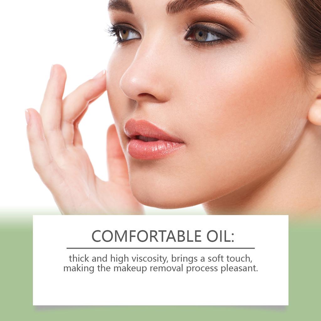Eelhoe Grüner Tee Reinigungsöl Sanfter Make-up-Entferner Für Gesicht Augen und Lippen