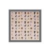 Spring New Silk Scarf 71 Square Scarf Wholesale Neck Small Scarf Puppy Printing Silk Scarf High-end Women's Thin