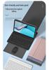 Compatible with Xiaomi 7 Pro/8 Tablets: Leather Case & Detachable Seven-Color Backlit Bluetooth Keyboard Protective Shell.
