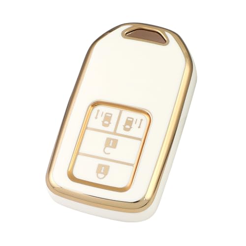 

Футляр для ключей Honda Kinotaka TPU с двухсторонним слайдером, чехол для ключей для Freed/Freed+/Odyssey/Stepwagon (Новое 6-е поколение) и т.д. (белый)