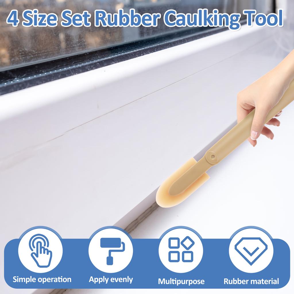 Sealant Finishing Tool Rubber Caulk Caulking Silicone Sealant Finishing Tool Rubber Spatula Grout Sealant Caulking Smoothing Too