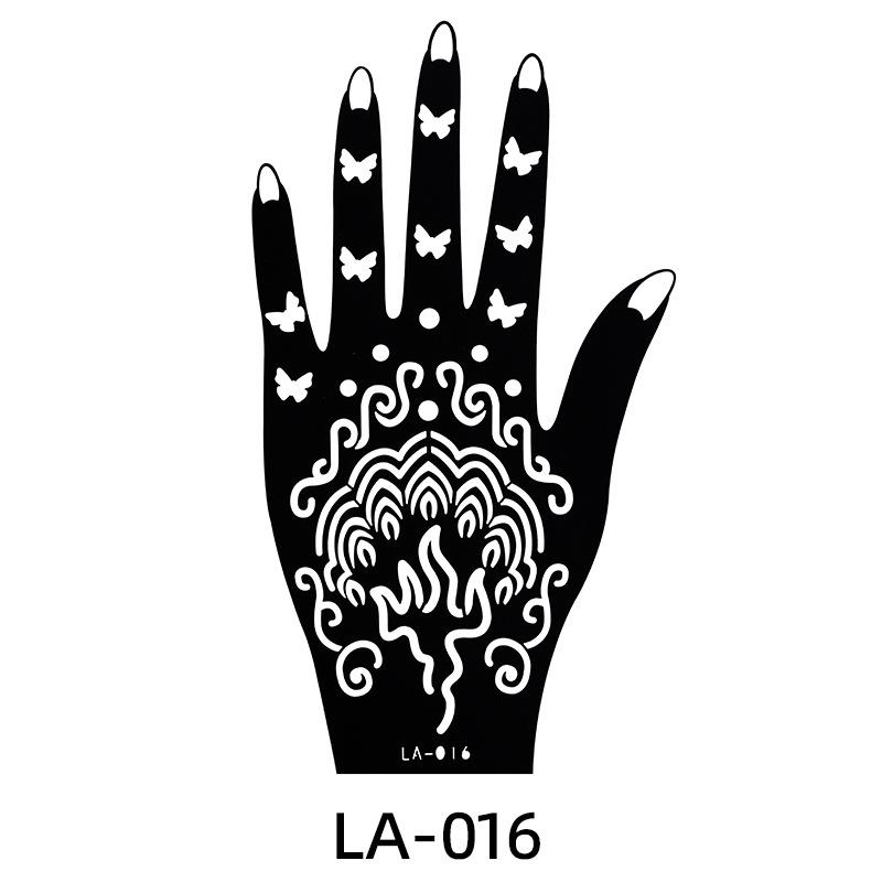 Hollow Tattoo Sticker Waterproof Indian Hannah Tattoo Template Hand Painted Diy Painted Hand Tattoo