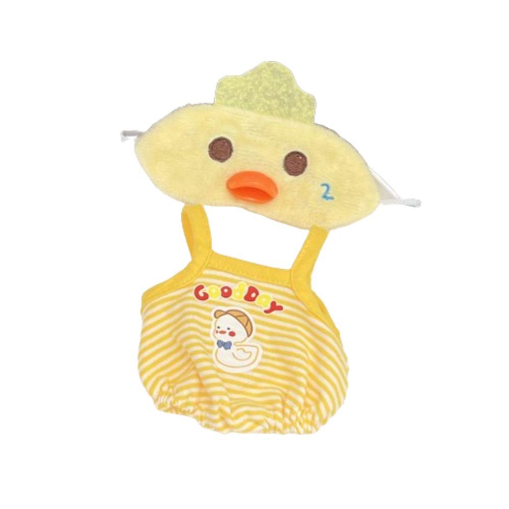 1 set Dress Up Miniature Dress Suit DIY Clothing No Attributes Dolls Clothes 20cm Idol Cotton Doll