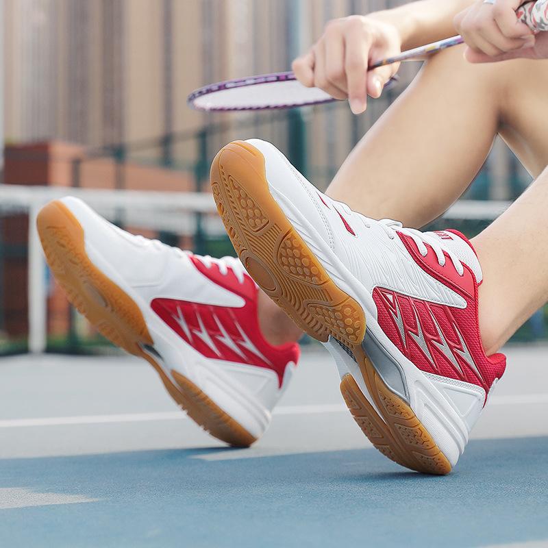 Professional Training Sports Shoes Mesh Badminton Shoes Men'S And Women'S Table Tennis Shoes Casual Running Shoes Light