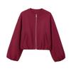 Popular Spring Autumn Fashion Versatile New Women's Clothing Round Neck Jacket Coats