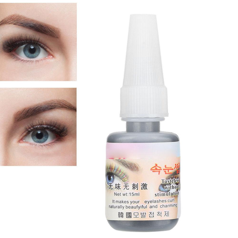 15ml False Eyelash Extension Grafting Eyelash Practice Glue Adhesive for BeginnersPracticing Glue