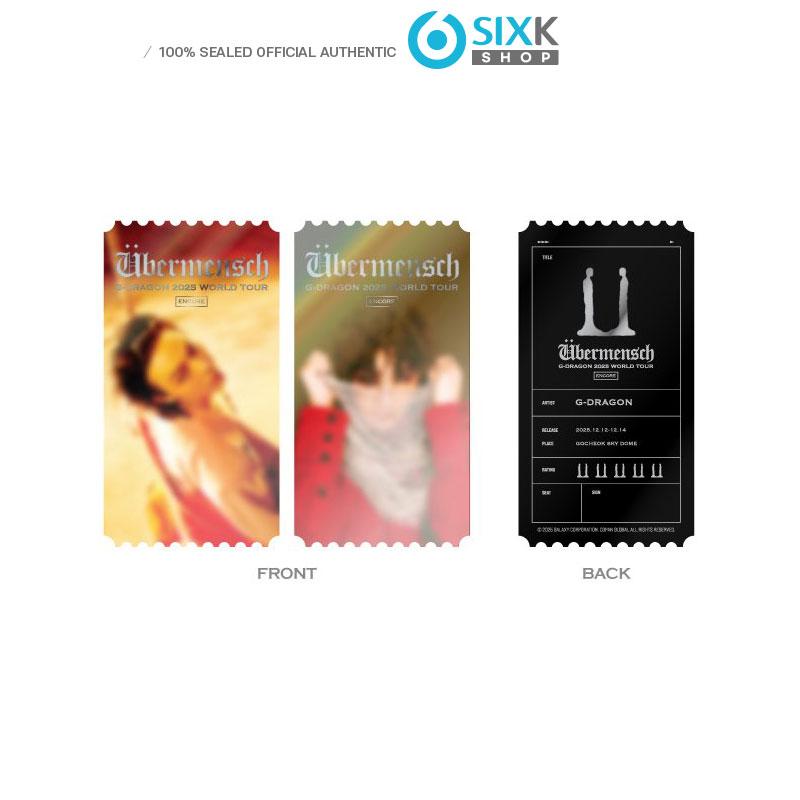 [Precomandă] G-DRAGON 2025 TUR MONDIAL [Ubermensch] ÎN SEOUL ENCORE