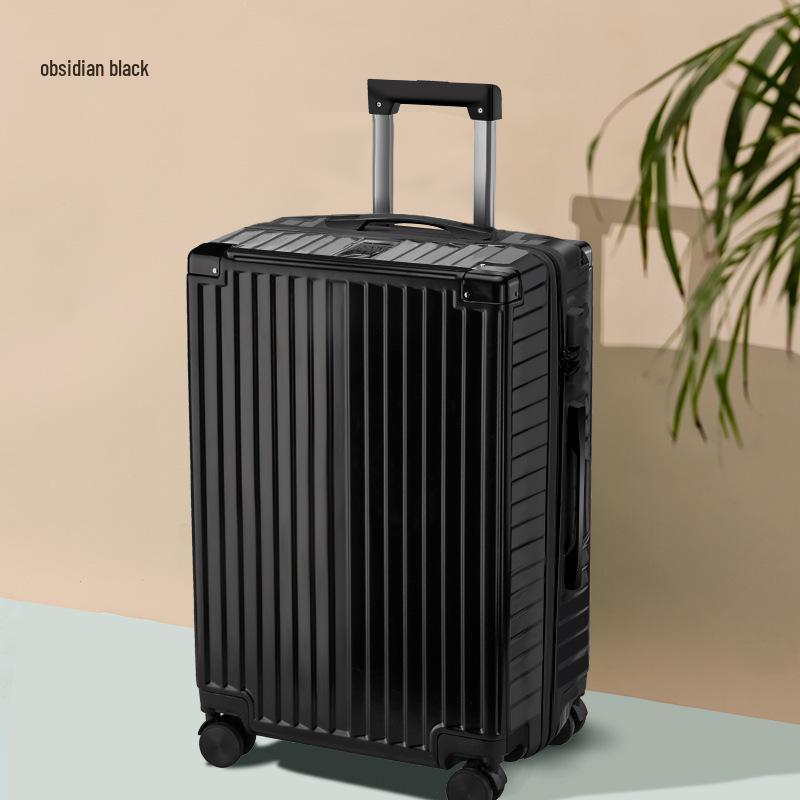 24-Inch Multifunctional Suitcase with Universal Wheels and New Lock System