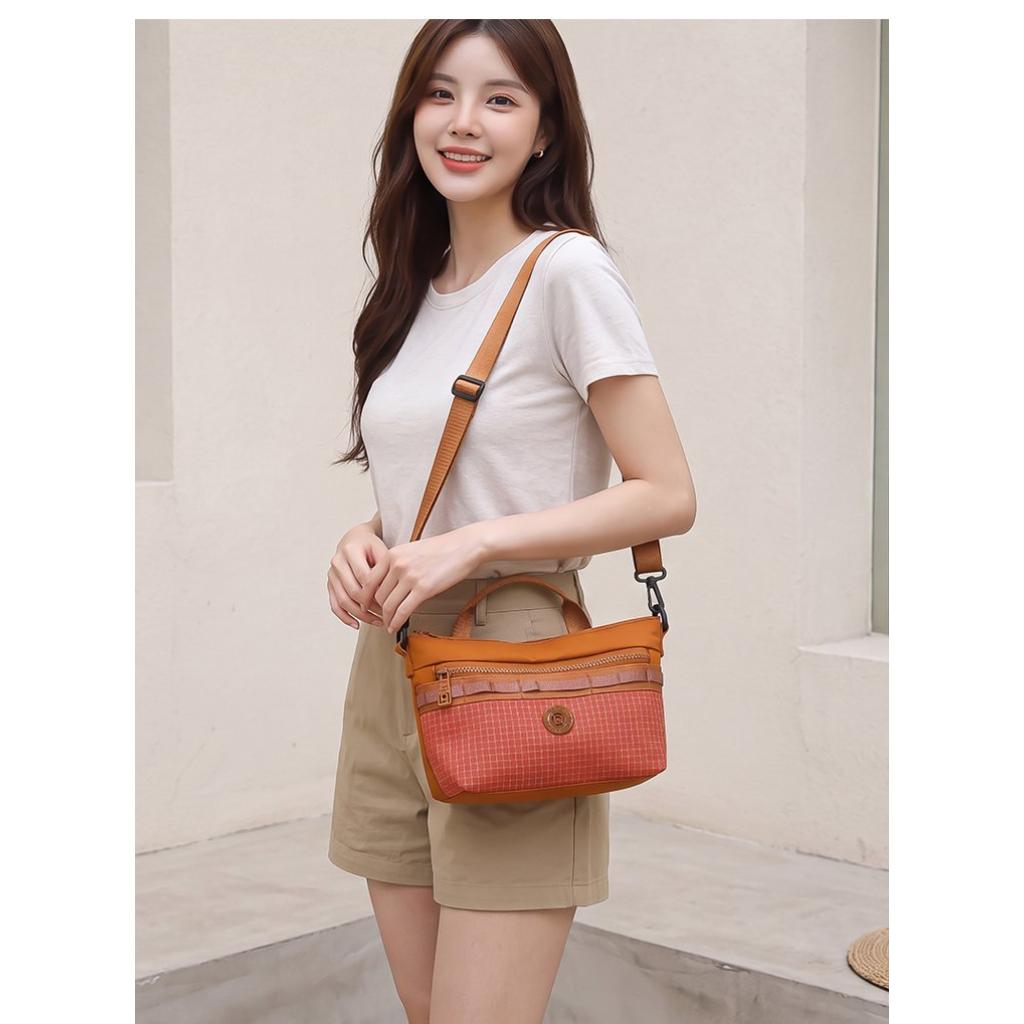 Shoulder Crossbody Handbag Women Oxford Multi Compartment Daily Commute