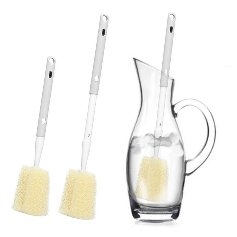

Bottle Cleaning Brush Sponge 2-Stage Bottle Brush Filter Cleaning Tool