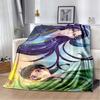 Die Apotheker-Tagebücher Maomao Jinshi Kirschblüten Flanell-Kuscheldecke Weiche Plüschdecke für Sofa Bett Anime Mädchen Heimdekoration Geschenk