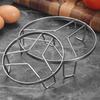 Stainless Steel Steamer Rack for Buns and Vegetables - Heat Insulating Tripod Pot and Storage Rack for Kitchen Countertop