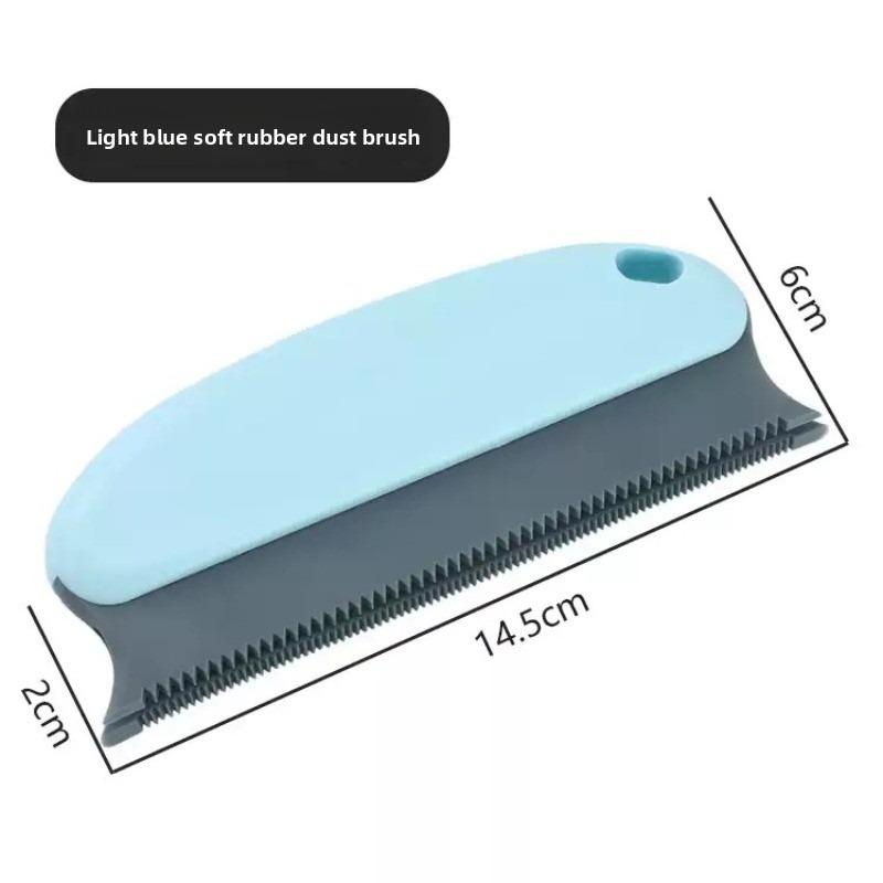 

Pet Cleaning Brush Multifunctional Dust Removal Brush Home Hair Removal Device светло-синий