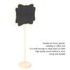 10 Sets Plant Label   Sign Small Blackboard Mes Board Garden Plants Decoration
