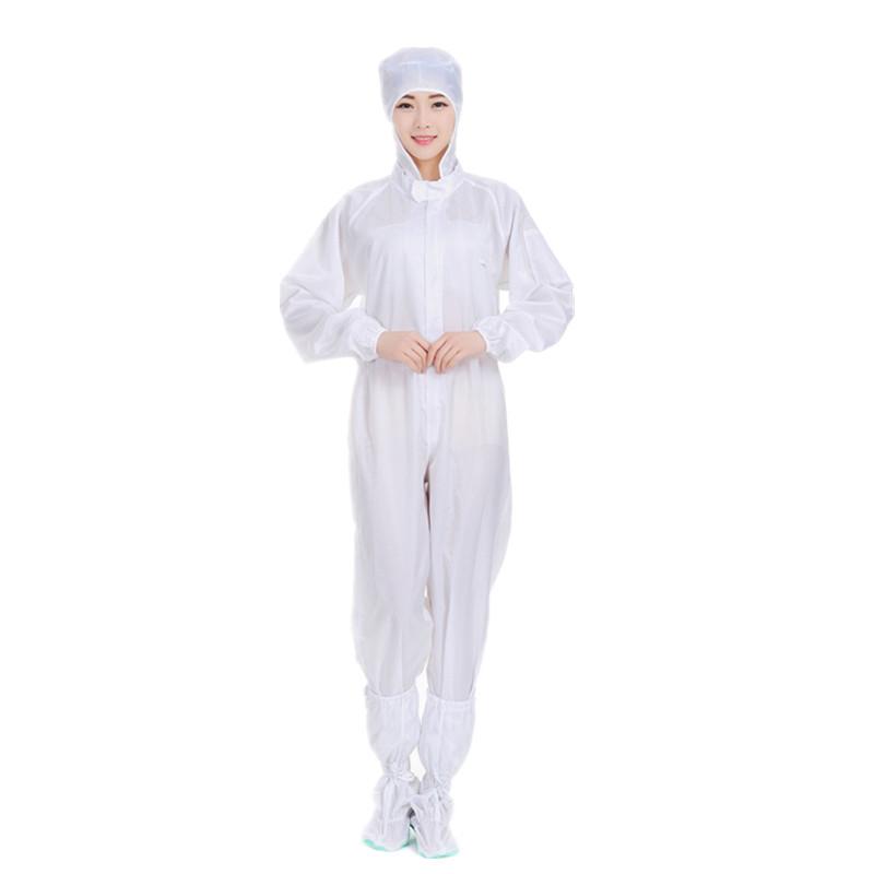 New Suppliers Antistatic Coverall and Dress Shoes Cleanroom Garment Storage Cabinet with ESd Jackets Safety Clothing Xs&Cleanroom Clothing&Polyester белый