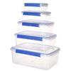 Commercial Clear Plastic Refrigerator Food Storage Containers