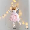 New Christmas Tree Angel Girl Ornament - Cute Gauze Pendant Decoration for Children