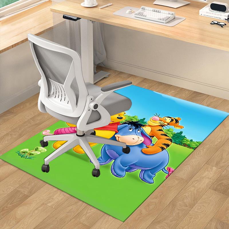 Winnie Pooh Friends Carpet For Playroom Bedroom Living Room Sofa Home Decorkids Game Area Rug Nonslip Floor Mat