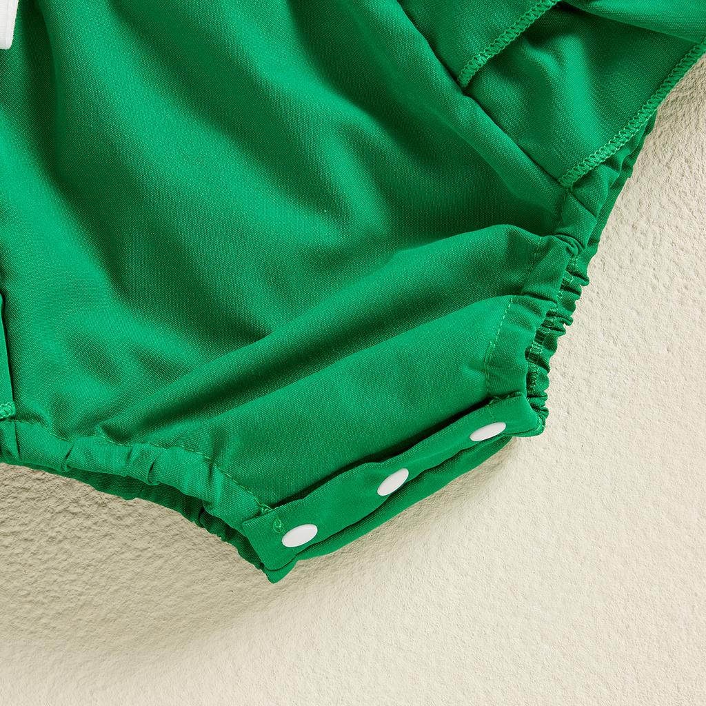 Baby Girls 2Pcs Spring Outfits Ruffle Long Sleeve Bow Front Romper with Headband Set Newborn Clothes