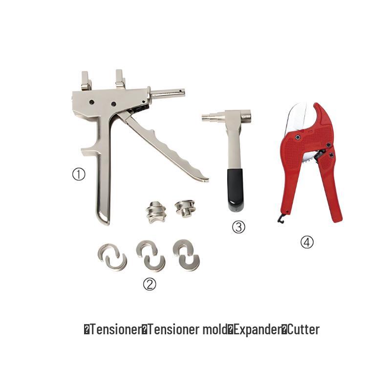 Fußbodenheizungsrohr Verlegehandbuch Zangenset