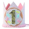 Adorable First Birthday Party Hat Unisex Baby First Birthday Party Hat Soft and Gentle Baby Hat for Parties Favor