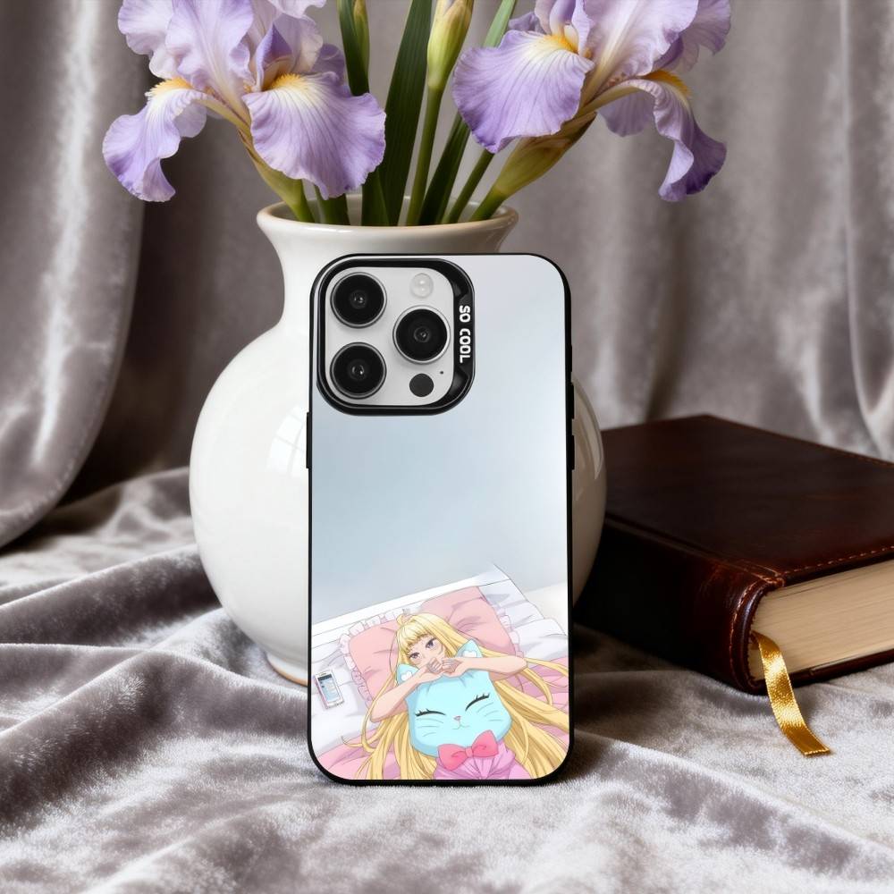 H-Hokkaido Gals Are S-Super A-Adorable Phone Case For iPhone17,16,15,14,13,12,11 Plus,Pro Max Black Candy silver phone case