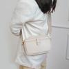 IELGY Ladies Black Large Capacity Crossbody Small Square Bag