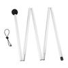 2Pcs Folding Beach Tent Poles Light Weight Canopy Poles Adjustable Length Outdoor Awning Support Poles Easy To Install