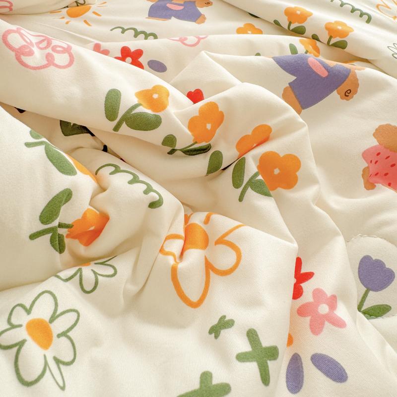 Good Quality Cool Feeling Quilt Summer Coolness Ice Cold Air Condition Thin Blanket Summer Quilt Plain Air-conditioning Bedroom