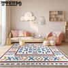 Carpet Simple Lines Living Room Carpet Bedroom Coffee Table Large Area Striped Carpet Mat