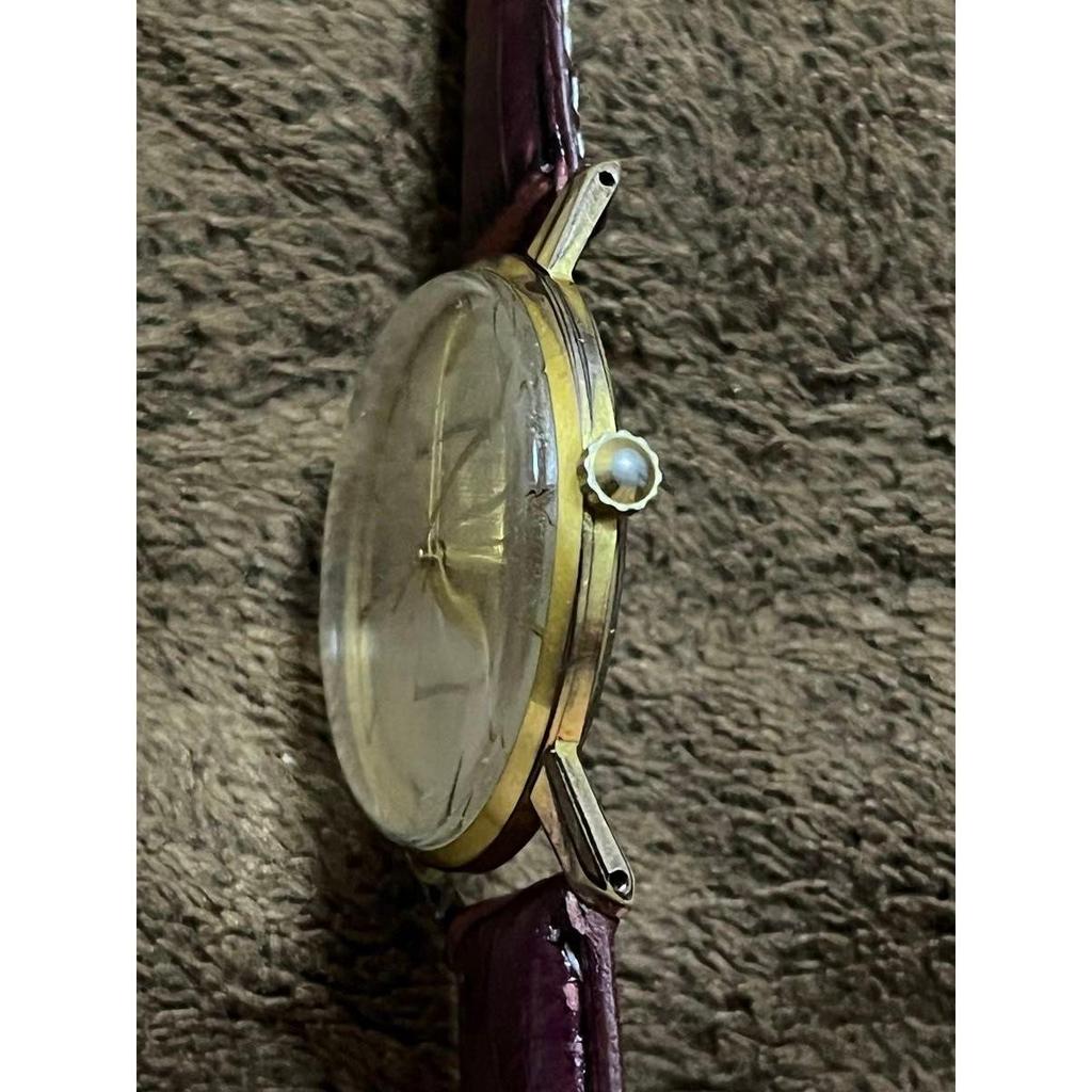 Used SEIKO Champion Diashock 17 Jewels Gold Plated Antique Watch